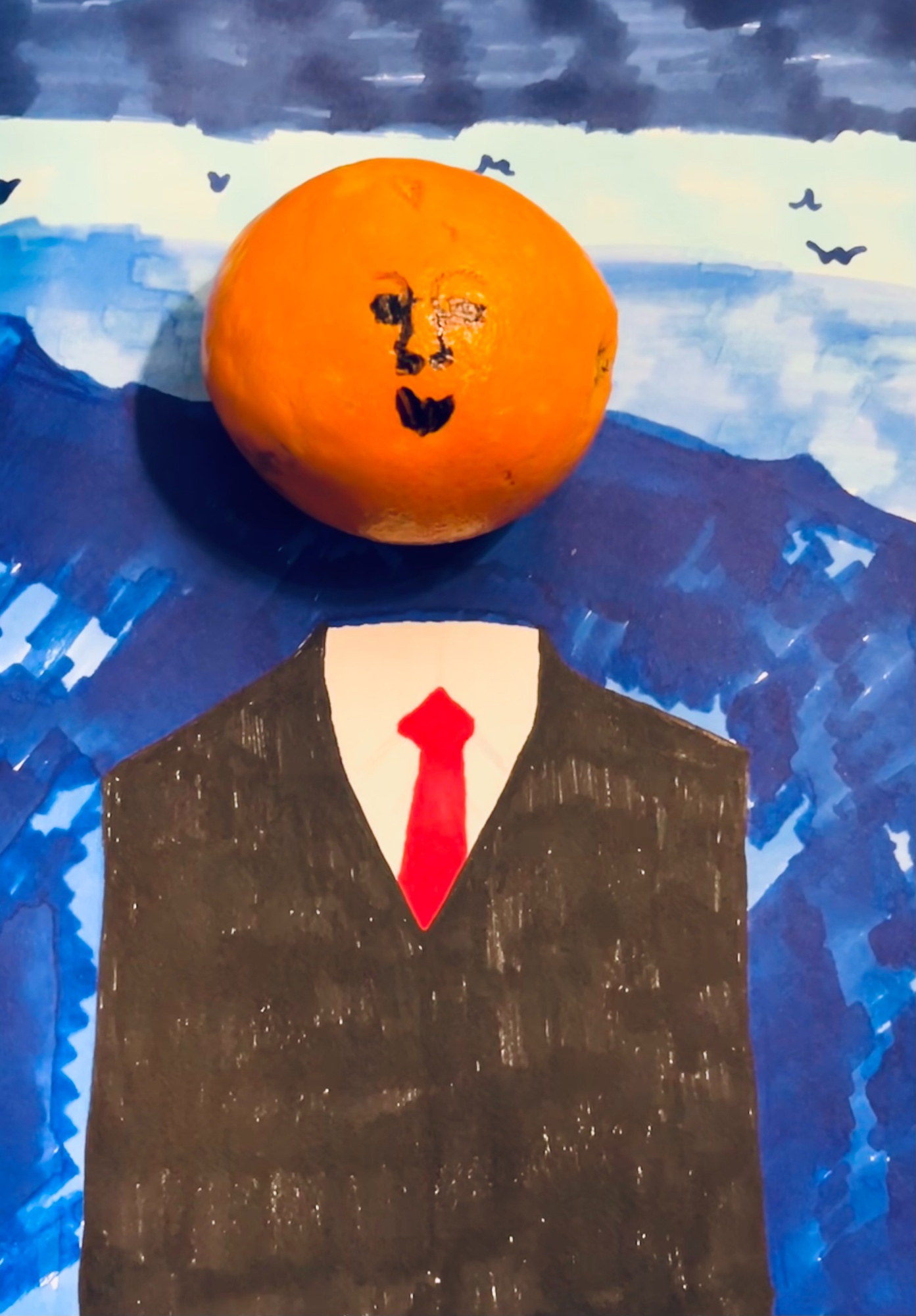 Recreation of art image