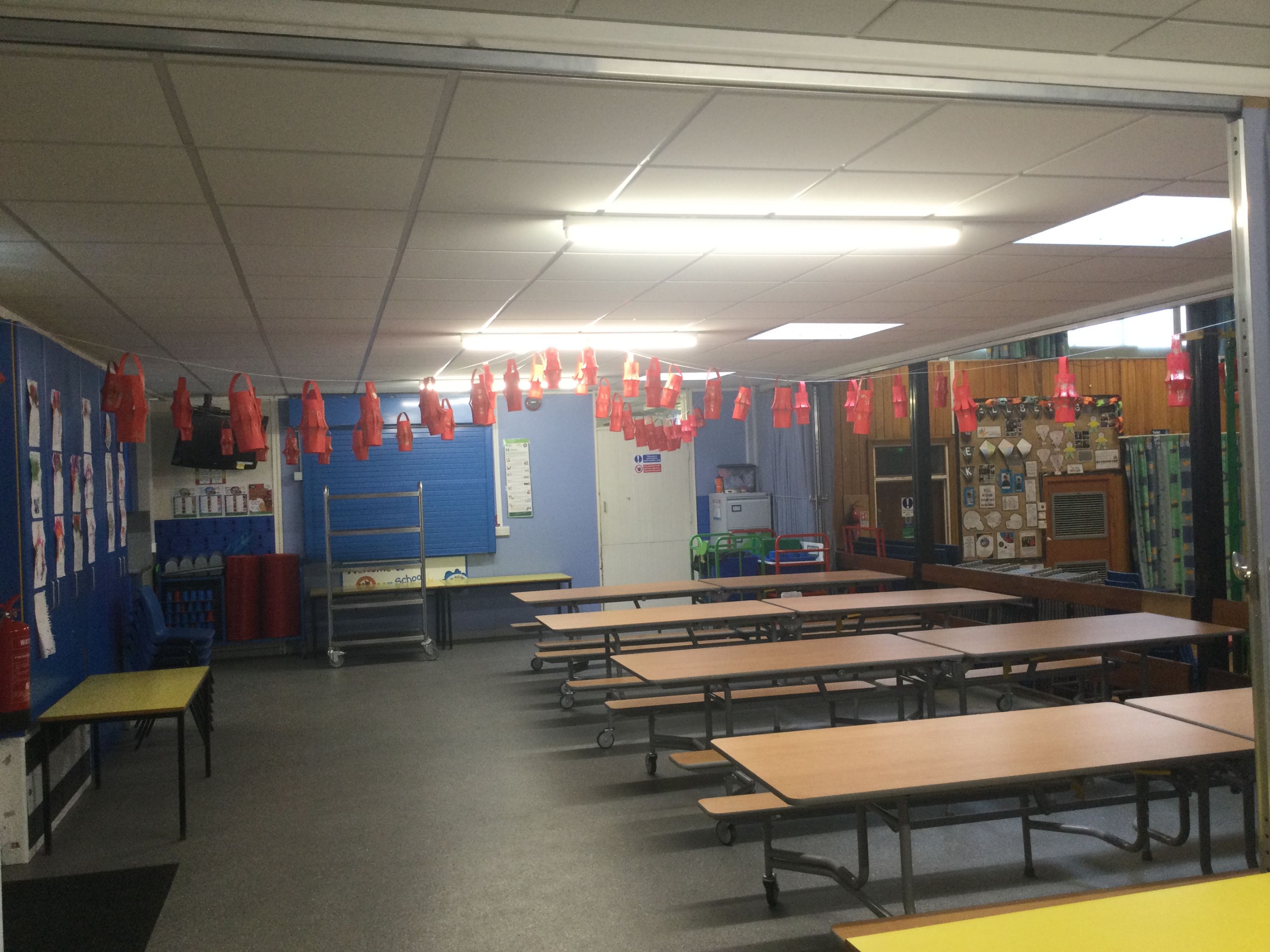 Dining hall decoration image