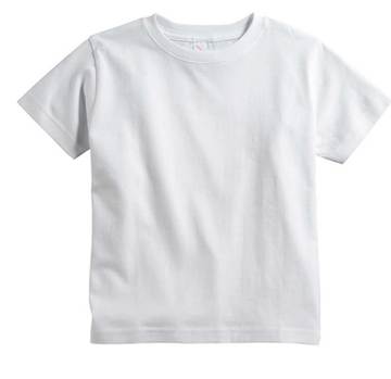 Plai white T shirt image